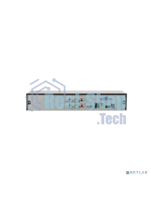 Видеорегистратор Dahua DH-XVR5104HS-4KL-I3/T 4-канальный HDCVI с FR HDCVI, AHD, TVI, IP, CVBS 1 SATA III до 16Тбайт; видеоаналитика: SMD Plu 1 HDMI, 1 VGA; RJ45 100Мбит/с; аудиовх/вых: 1/1