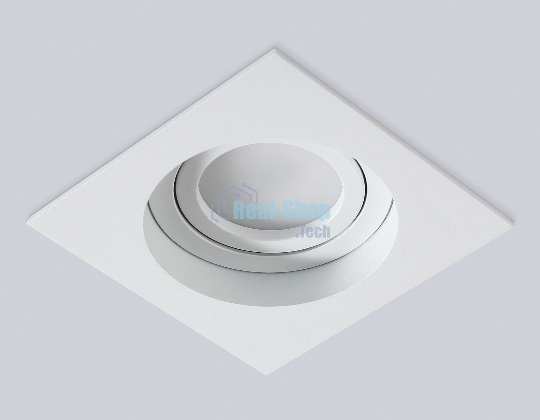 Встраиваемый поворотный точечный светильник Ambrella light TN102757 WH белый IP20 GU5.3 100*100*32