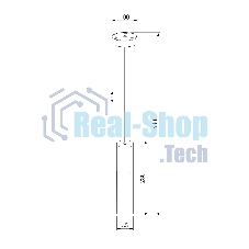 5602 TECHNO/ Светильник садово-парковый серый