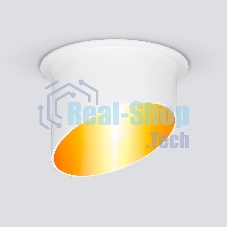 Светильник Elektrostandard встраиваемый 7005 MR16 / WH/GD белый/золото a040981