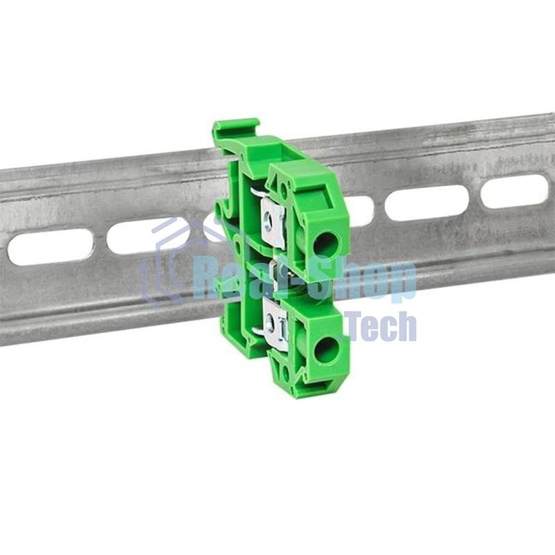 Колодка клеммная EKF plc-jxb-2.5/35gn JXB-2.5/35 зеленая EKF PROxima