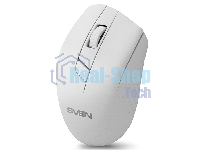 Мышь беспроводная SVEN RX-325 белый, 1000 dpi, радиоканал, USB, кнопки - 4