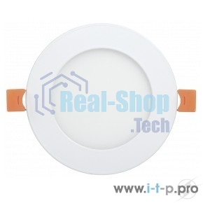 Светильник Iek LDVO0-1602-1-7-K02 ДВО 1602 белый круг LED 7Вт 4000К IP20 алюм. корпус, диам 120 мм