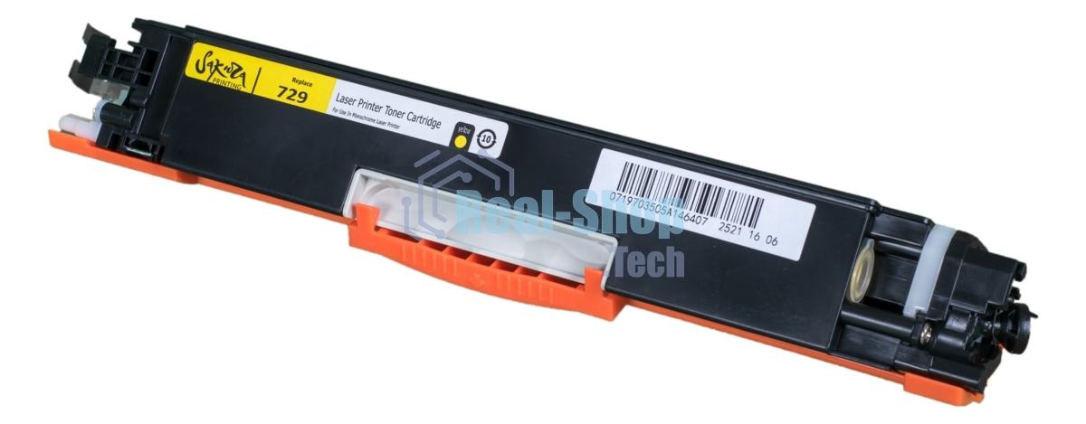 Картридж лазерный Sakura CRG729Y для Canon LBP 7010C/7018C, желтый, 1000 к.