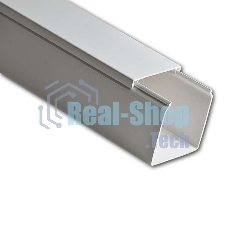 Кабель-канал 80х60 L2000 пластик белый Рувинил РКК-80х60