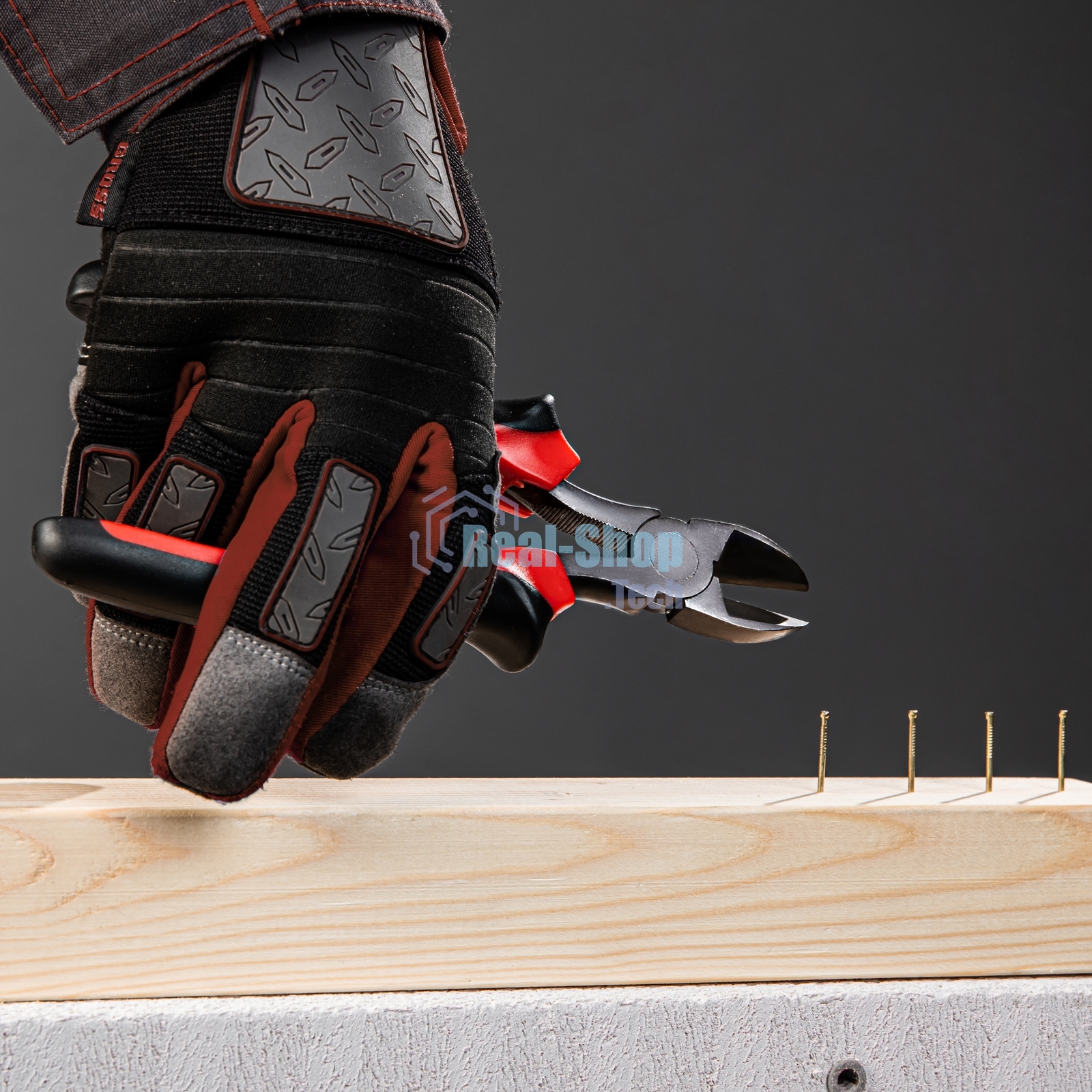 Бокорезы Matrix Black Nickel, 180 мм, двухкомпонентные рукоятки