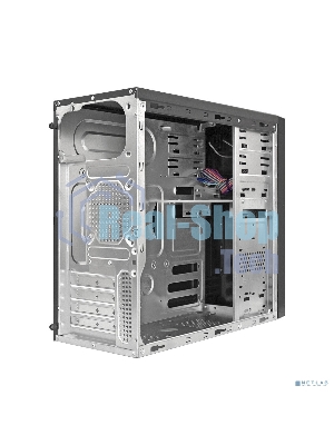 Компьютерный корпус Minitower ExeGate EX283242RUS MA-373X-UN400 Black, mATX (UN400, 120мм) 2*USB, Audio