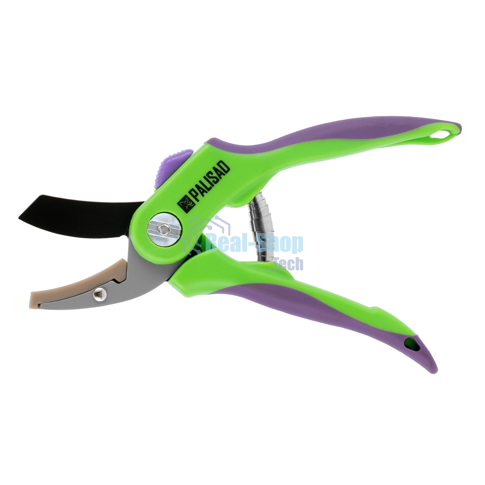 Секатор с наковальней Palisad 200 мм, двухкомпонентные рукоятки