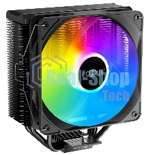 Кулер PCCooler Paladin EX300S черный 120мм алюминий+медь 1800rpm 28.6db 4-pin 125W 157мм