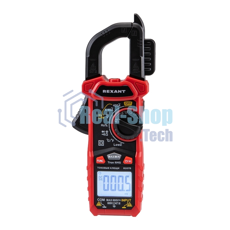 Токовые клещи Rexant R207B