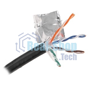 Кабель Neomax NM20031 FTP внешний, 4 пары, Кат. 5е, 305 м. (Медный) Экранированный