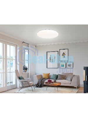 Светодиодный светильник RGB Ambrella light FZ418 WH белый IP20 66W 3000K-6500K+RGB D480*65 (ПДУ ИК)