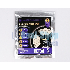 Светодиодная лента Ambrella light GS1312 2835 180Led/ 14.4W m/ 12V IP20 4500K/ 5000*10*1.2mm (2 конт.)