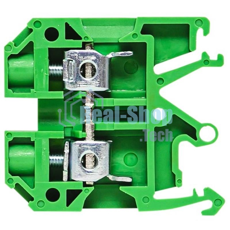 Колодка клеммная EKF plc-jxb-2.5/35gn JXB-2.5/35 зеленая EKF PROxima