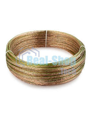 Акустический кабель Cablexpert CC-TC2x0,5-20M, прозрачный, 20 м, бухта