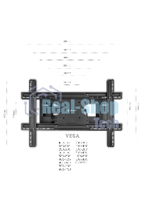 Кронштейн ONKRON M7L для телевизора 40