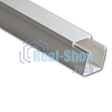 Кабель-канал 40х40 L2000 пластик белый Рувинил РКК-40х40