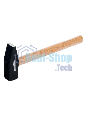 Молоток слесарный Sparta 1500 г, квадратный боек, деревянная рукоятка