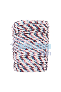 Фал плетеный Сибртех полипр. 24-прядный с полипр. серд. 10 мм, бухта 100 м, 700 кгс