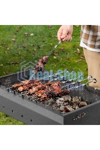 Шампуры с чехлом 45 см (6 шт.) Camping Palisad