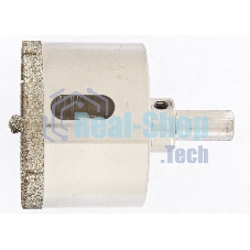 Сверло алмазное Matrix по керамограниту, 55 х 67 мм, 3-гранный хвостовик