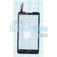 Сенсорное стекло (тачскрин) для Lenovo A766 черное