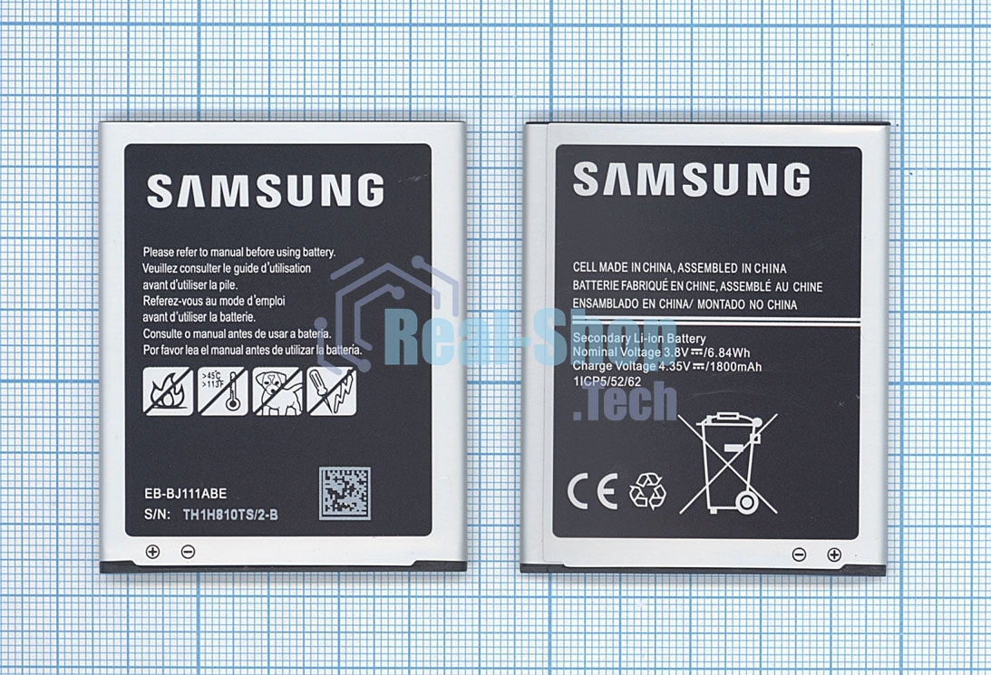 Аккумуляторная батарея EB-BJ111ABE для Samsung Galaxy J1 Ace, J1 Ace Neo 1800mAh