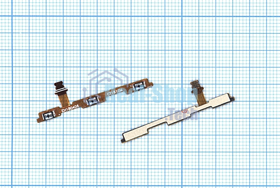 Шлейф кнопки включения и громкости для Huawei Honor 7A/Y6 2018