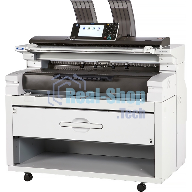 МФУ лазерное Ricoh MP W6700SP (417290), А0, монохромный, печ. до 3,3 стр/мин (A0) 6,7 стр/мин (A1), 36