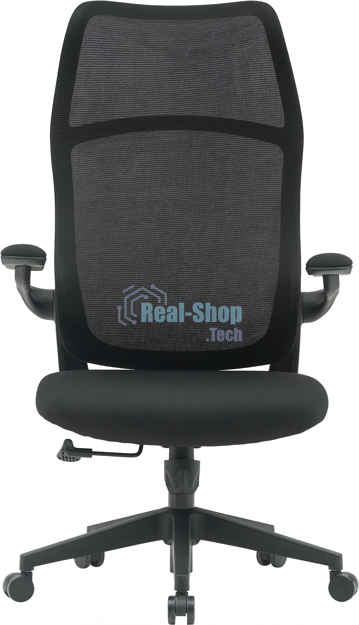 Кресло компьютерное Cactus CS-MC505-BK черный, сиденье черный, сетка/ткань, крестов. пластик