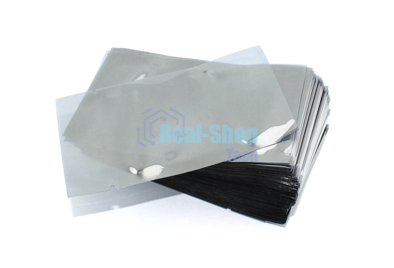 Упаковка 200шт антистатических пакетов 6x10см