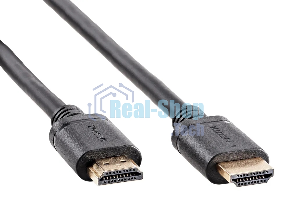 Кабель HDMI 19M/M,ver. 2.1 8KX60Hz (Econom) 1m Telecom TCG245C-1M