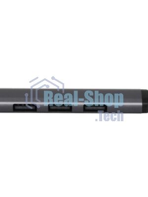 Разветвитель USB3.0/2.0 Hoco HB26, 3xUSB2.0, USB3.0, кабель USB 13см, темный алюминий