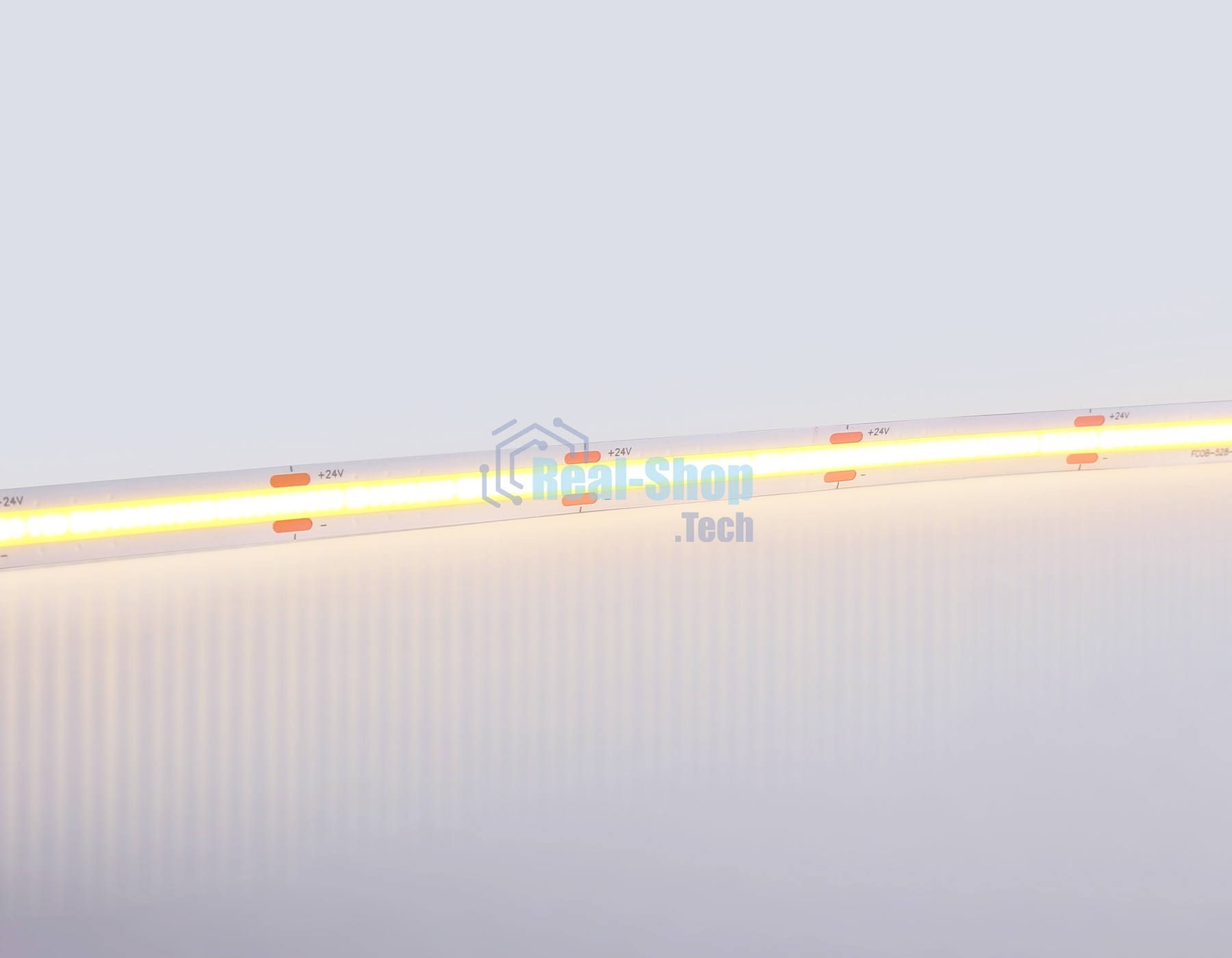 Светодиодная лента Ambrella light GS4751 COB 528Led/14W m/ 24V IP20 3000K/ 5m*10mm*2mm (2 конт.)