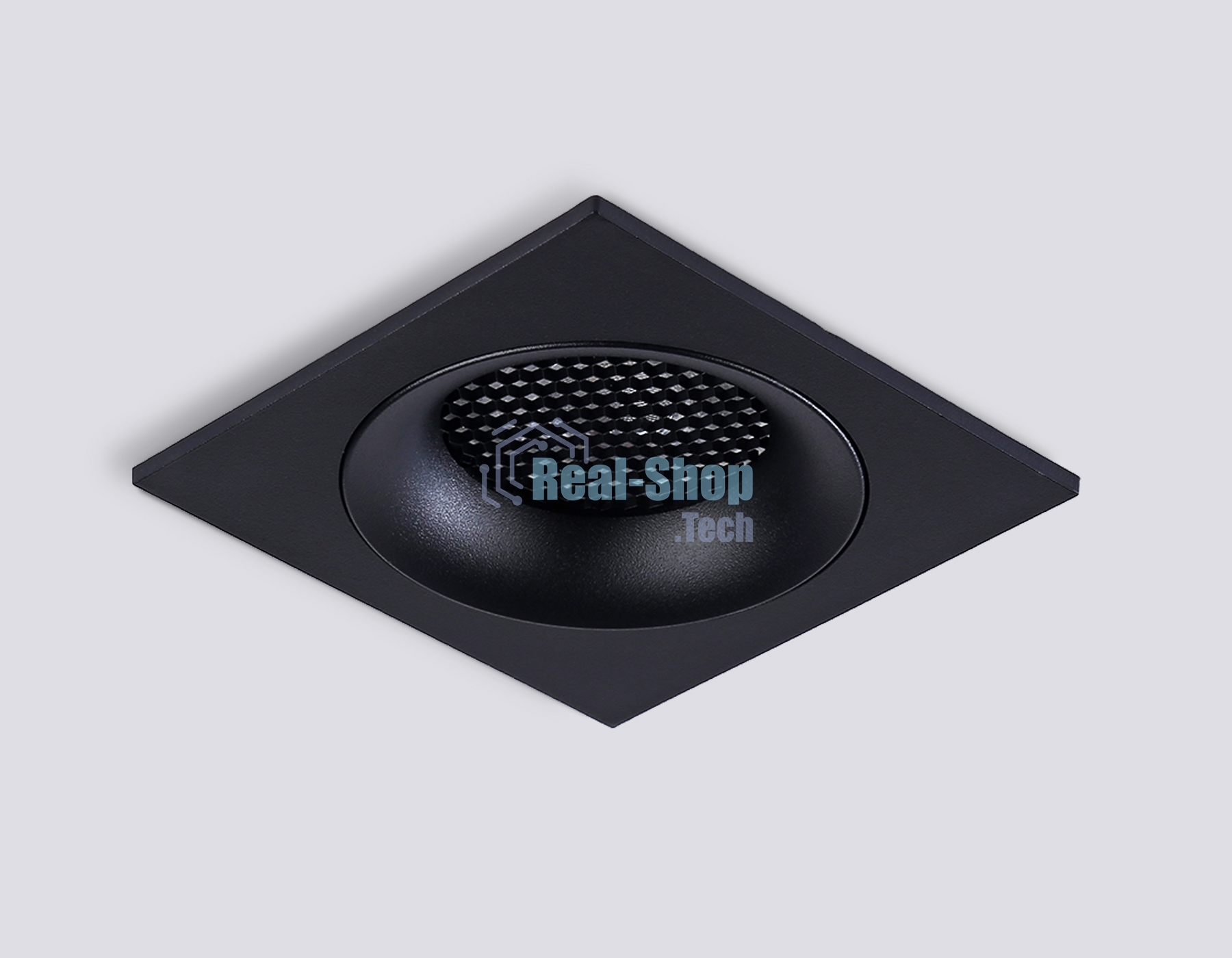 Светильник встраиваемый Ambrella light TN102729 BK черный GU5.3 92*92*23