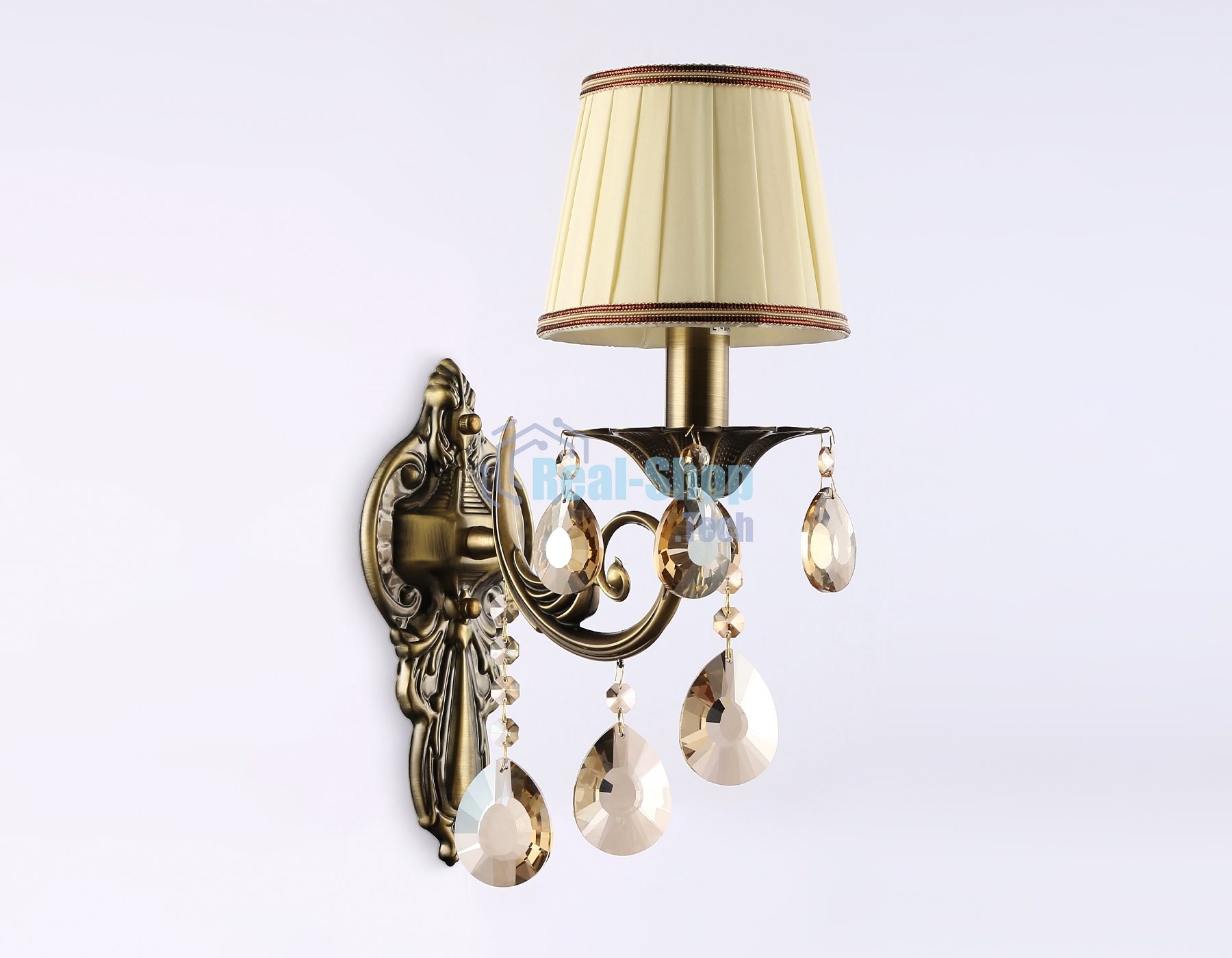 Светильник Ambrella light TR4578 SB/WH бронза/белый E14 max 40W 405*130*230