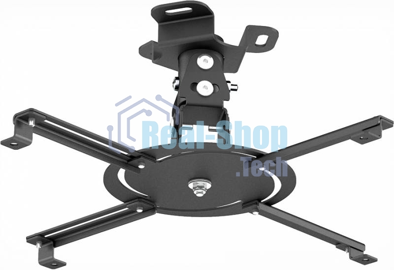 Кронштейн для проектора Holder PR-103-B черный макс.20кг потолочный поворот и наклон