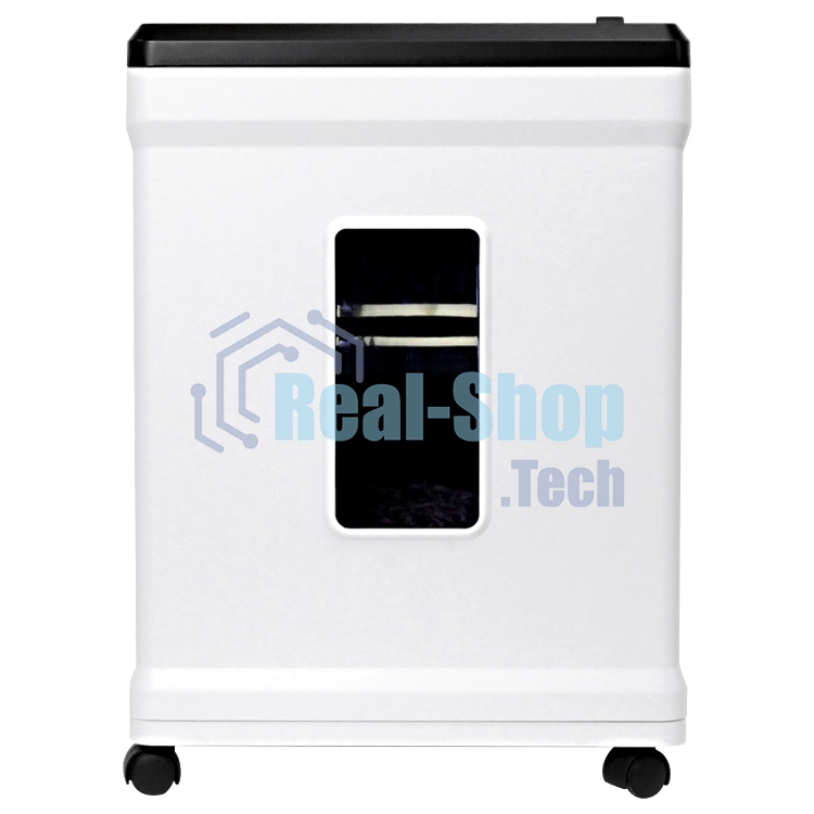 Шредер ГЕЛЕОС УМ26-4, (DIN P-4), фрагмент 3,9х35мм, 14-17 лист (70г/м2), CD/пл.карты/скрепки/скобы, 26 литров