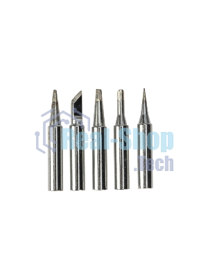 Паяльник Rexant, подставка, набор из 5 жал, керамический нагреватель, 220-480 °C, 220 В/60 Вт