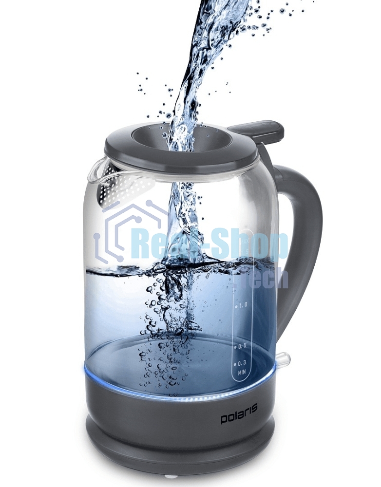 Чайник электрический Polaris PWK 1759CGL, черный