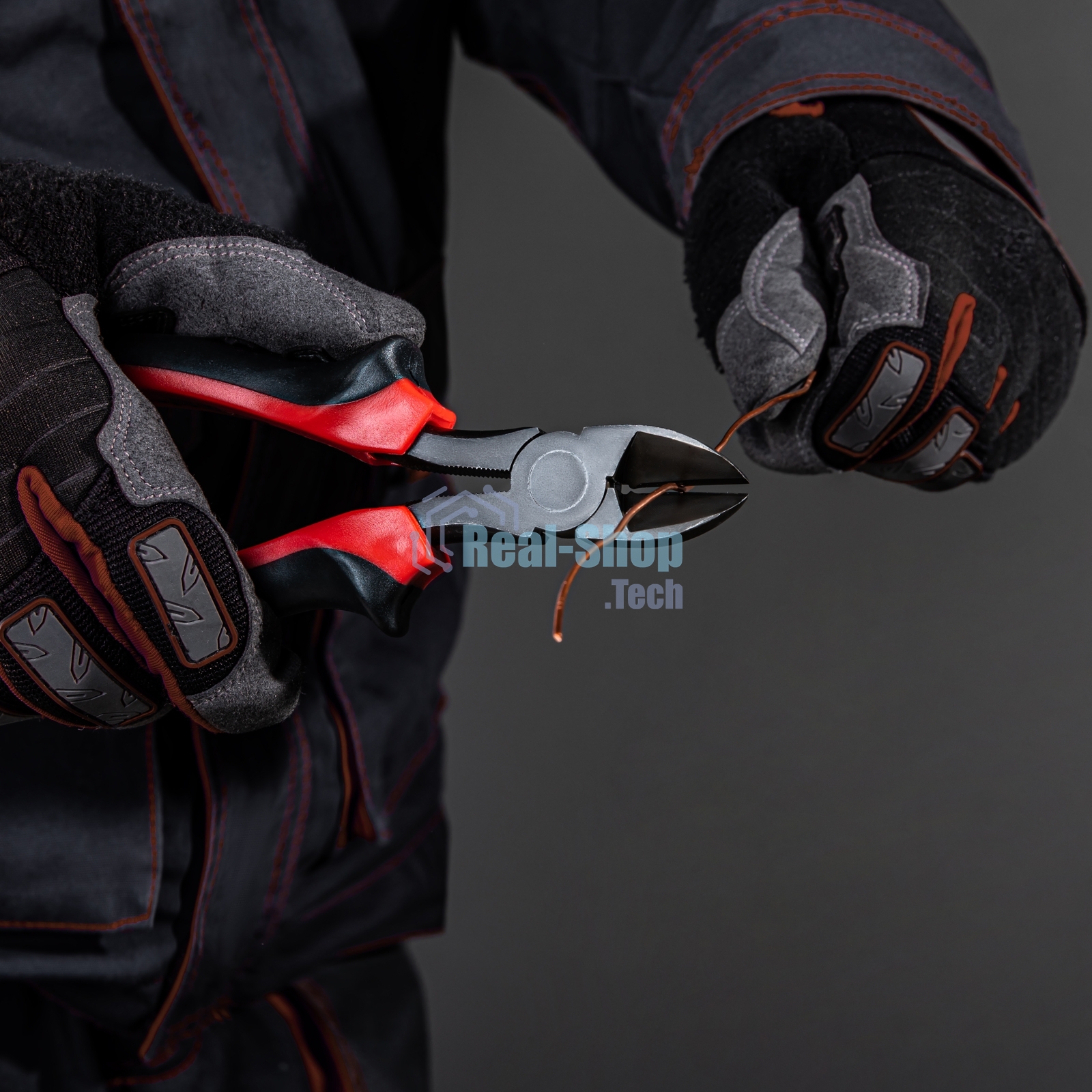 Бокорезы Matrix Black Nickel, 180 мм, двухкомпонентные рукоятки