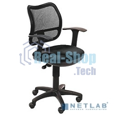 Кресло компьютерное Бюрократ Ch-797AXSN 26-28 спинка черная сетка, сиденье черное 26-28, Т-образные подлокотники