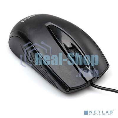 Мышь проводная Dialog Comfort MOС-17U черный, 1200 dpi, USB, кнопки - 3