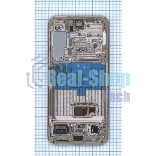 Дисплея для Samsung Galaxy S22 SM-S901B в сборе с тачскрином ServicePack, фиолетовый (GH82-27520F)