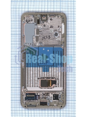 Дисплея для Samsung Galaxy S22 SM-S901B в сборе с тачскрином ServicePack, фиолетовый (GH82-27520F)