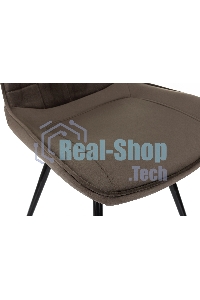 Стул для дома Бюрократ CH-K2_4 комплект 4 шт коричневый Holland 74 металл черный на ножках