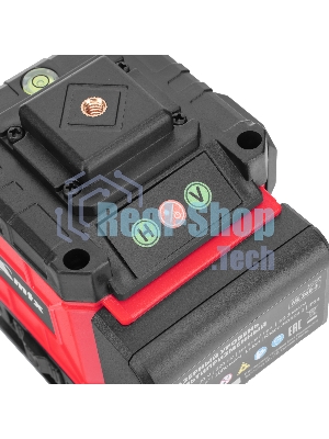 Лазерный уровень м-призм. MTX ML 360-3 Pro SET, 30 м, акк. Li 3000 мА·ч, состоит из 2 частей