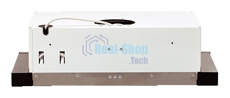 Вытяжка встраиваемая Elikor Интегра 45П-400-В2Л белый/нержавеющая сталь, 45 см, 400 куб. м/ч, 55 дБ