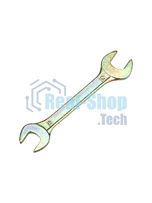 Ключ гаечный рожковый Rexant 13х14 мм, желтый цинк