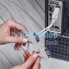 Переходник штекер Rexant VGA - 2 гнезда VGA, провод
